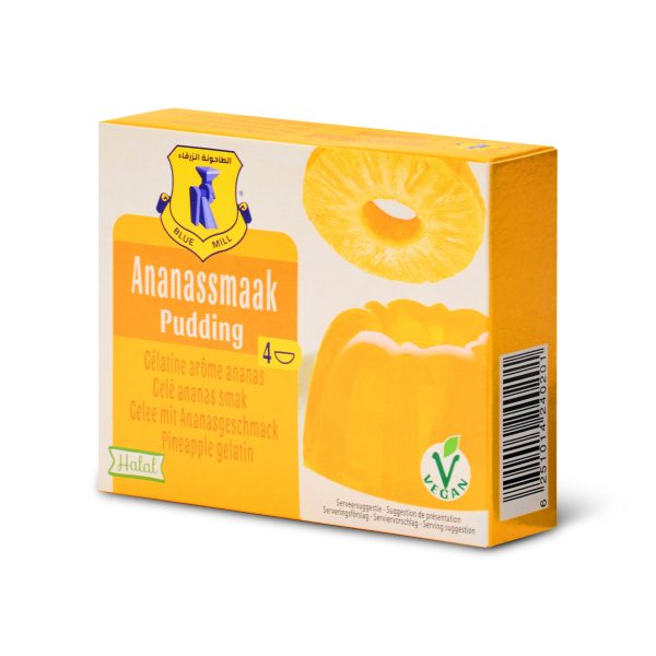 Blue Mill Gelatine Ananas (48 x 85 gr.)