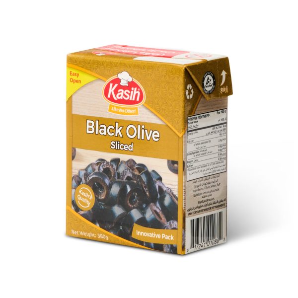 Kasih TETRAPAK Black Olives (16 x 380 gr.)