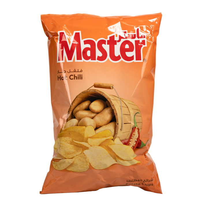 Master Chips Hot Chili  (12 x 120 gr.)
