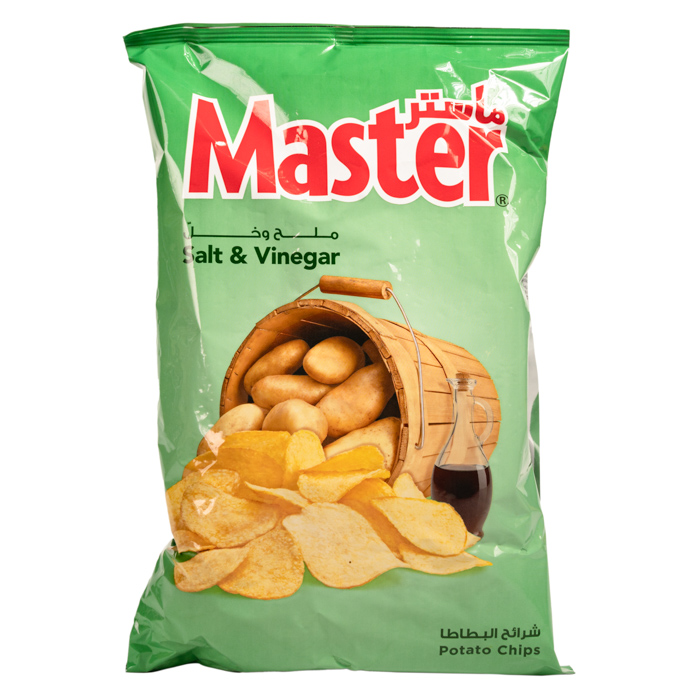 Master Chips Salt & Vinegar (12 x 120 gr.)