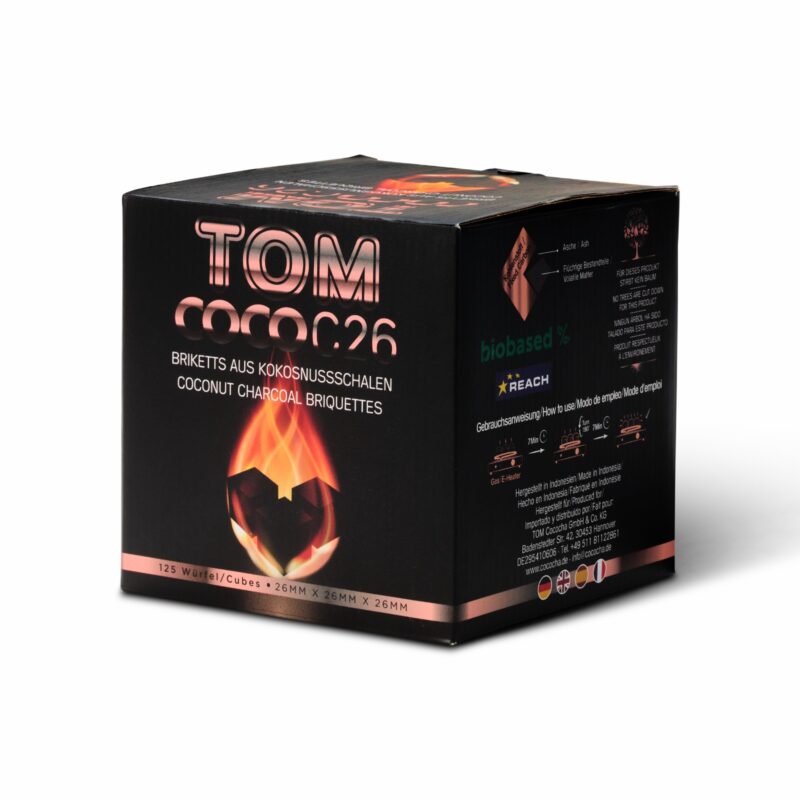 Tom Coco Coconut Charcoal C26 – 2 kg