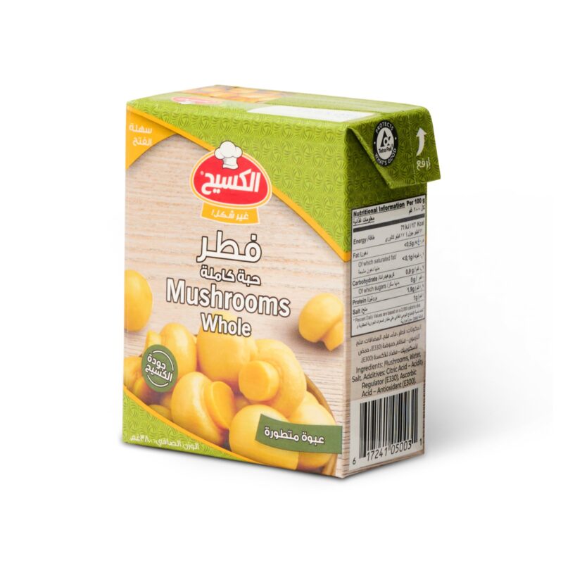 Kasih TETRA SLICED Mushroom (16 x 380 gr.)