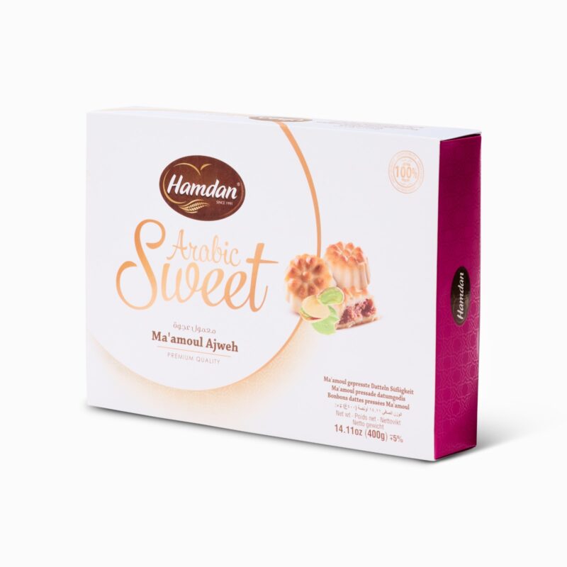 Hamdan Arabic Sweet Ajwah (12 x 400 gr)